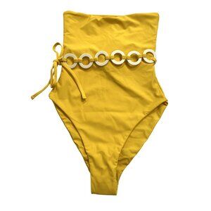 Saudade de Voce Citrus One Piece In Yellow